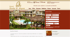 Desktop Screenshot of hotelrodadagua.com.br