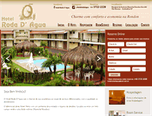 Tablet Screenshot of hotelrodadagua.com.br